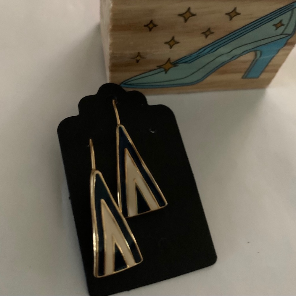 Avon Triangle Minimalist Earrings
